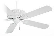 Cottage White Ceiling Fan