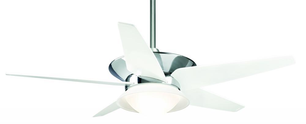 Eight Light Chrome Ceiling Fan