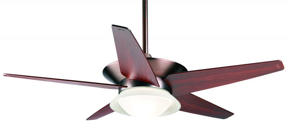 Eight Light Cherry Bronze Ceiling Fan