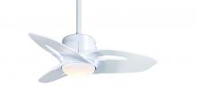 Casablanca AEP C29G11M - DISCONTINUED - NO STOCK   One Light Snow White Ceiling Fan