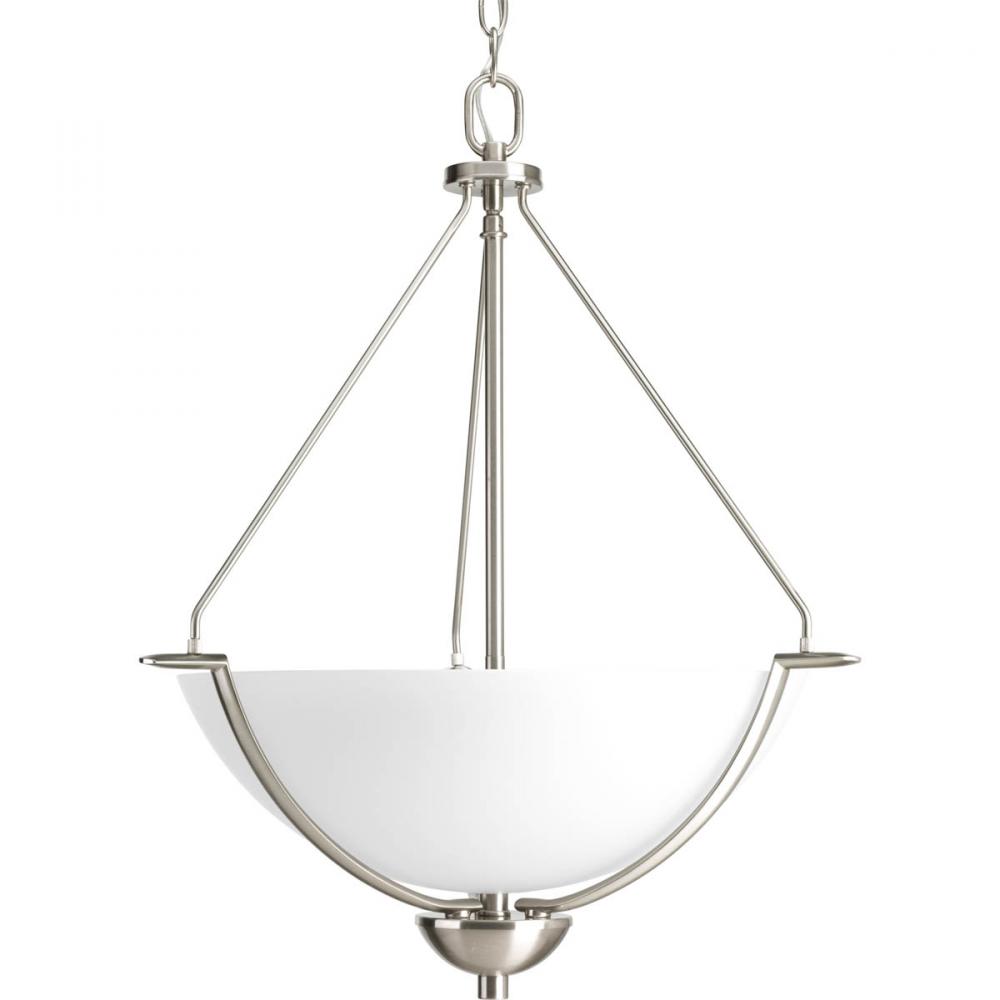 Bravo Collection Three-Light Inverted Pendant