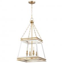 Cyan Designs 10905 - Gerard Pendant White Aged Brass