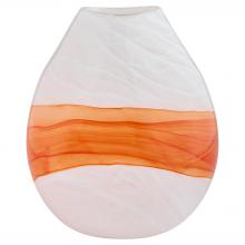 Cyan Designs 12073 - Pacaya Vase White Orange Small