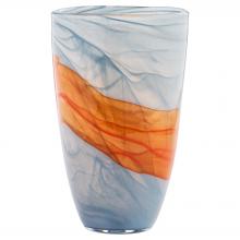 Cyan Designs 12075 - Pacaya Vase Grey Orange Tall
