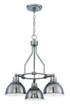 Craftmade 35923-AN - Timarron 3 Light Down Chandelier in Antique Nickel