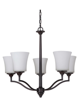 Craftmade 41725-OB - 5 Light Chandelier