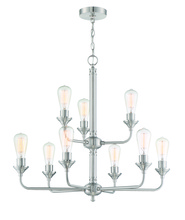 Craftmade 53029-BNK - 9 Light Chandelier