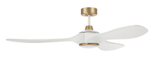 Craftmade EVY60WSB3-NWF - 60" Ceiling Fan w/DC Motor, w/Blades & LED Light Kit, Damp Rated, Non WiFi