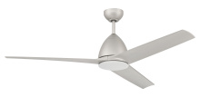 Craftmade NTO54PN3 - Nitro 54" 3-Blade Indoor/Outdoor (Wet) Ceiling Fan in Painted Nickel w/ Painted Nickel Blades