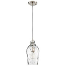 Craftmade P725BNK1 - 6.63" 1 Light Mini Pendant in Brushed Polished Nickel