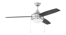 Craftmade PHA52BNK3-BNGW - 52" Ceiling Fan w/ 3 Blades, LED Light Kit