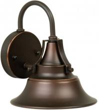 Craftmade Z4404-OBG - Union 1 Light Small Outdoor Wall Lantern in Oiled Bronze Gilded