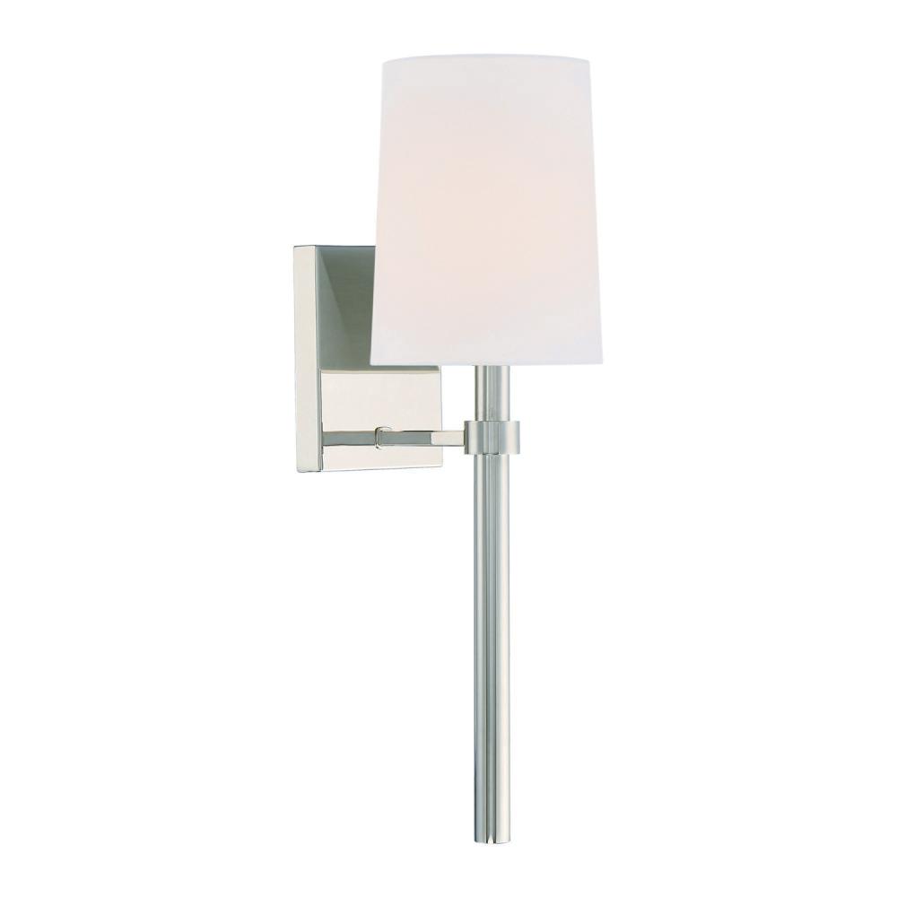 Bromley 5.5'' Polished Nickel Sconce