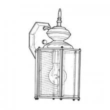 BEVELED GLASS LANTERN