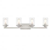 Designers Fountain 93304-BN - Jedrek 33.75" 4-Light Vanity