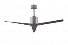 Matthews Fan Company EK-BN-BN - Eliza - Brushed Nickel - Brushed Nickel Blades - 10" Downrod