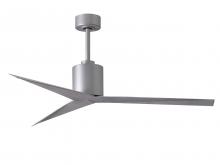 Matthews Fan Company EK-BN-BW - Eliza - Brushed Nickel - Barn Wood Tone Blades - 10" Downrod