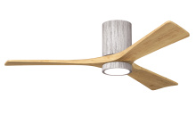 Matthews Fan Company IR3HLK-BW-LM-52 - Irene-3HLK - 52" Three Blade Flush Mount Paddle Fan - 5CCT Integrated LED - Barn Wood Tone Finis