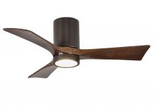 Matthews Fan Company IR3HLK-TB-WA-42 - Irene - 3HLK - Textured Bronze - Walnut Tone Blades - 42" Blades