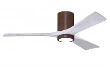 Matthews Fan Company IR3HLK-WN-MWH-52 - Irene - 3HLK - Walnut Tone - Matte White Blades - 52" Blades
