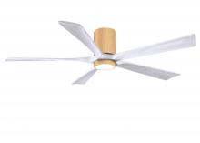 Matthews Fan Company IR5HLK-LM-MWH-60 - Irene - 5HLK - Light Maple - Matte White Blades - 60" Blades