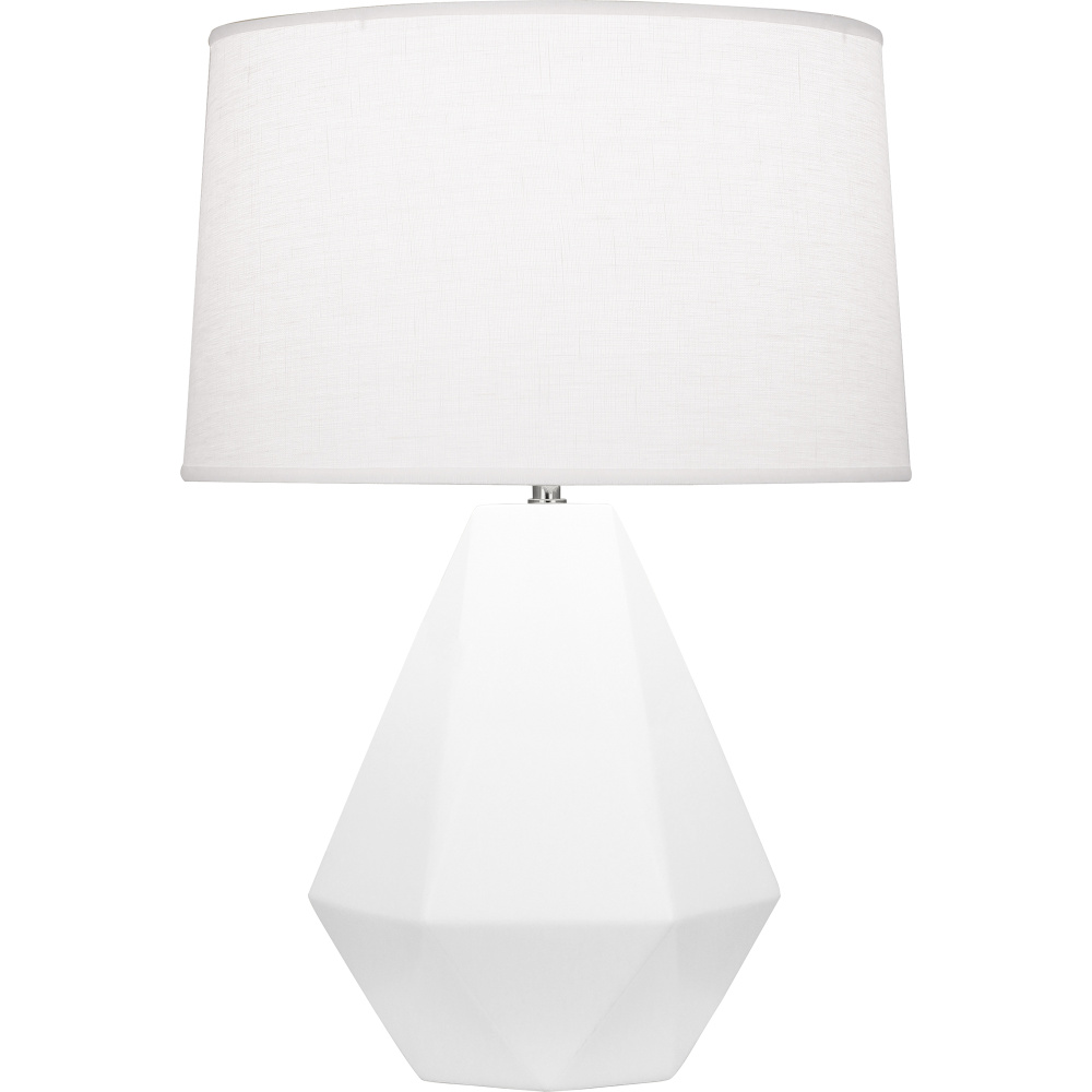 Matte Daisy Delta Table Lamp