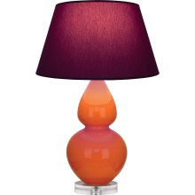 Robert Abbey A675P - Pumpkin Double Gourd Table Lamp