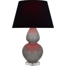 Robert Abbey A750K - Smokey Taupe Double Gourd Table Lamp