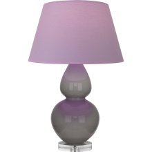 Robert Abbey A750L - Smokey Taupe Double Gourd Table Lamp