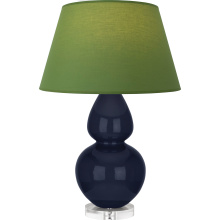 Robert Abbey MB23G - Midnight Double Gourd Table Lamp