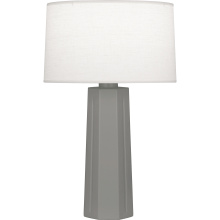 Robert Abbey MST60 - Matte Smokey Taupe Mason Table Lamp
