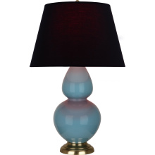 Robert Abbey OB20K - Steel Blue Double Gourd Table Lamp