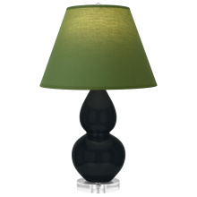 Robert Abbey OS13G - Obsidian Small Double Gourd Accent Lamp