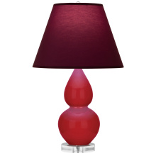 Robert Abbey RR13P - Ruby Red Small Double Gourd Accent Lamp