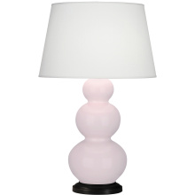 Robert Abbey RW41X - Rose Water Triple Gourd Table Lamp