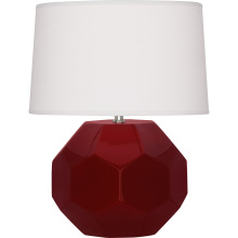 Robert Abbey SA01 - Sangria Franklin Table Lamp