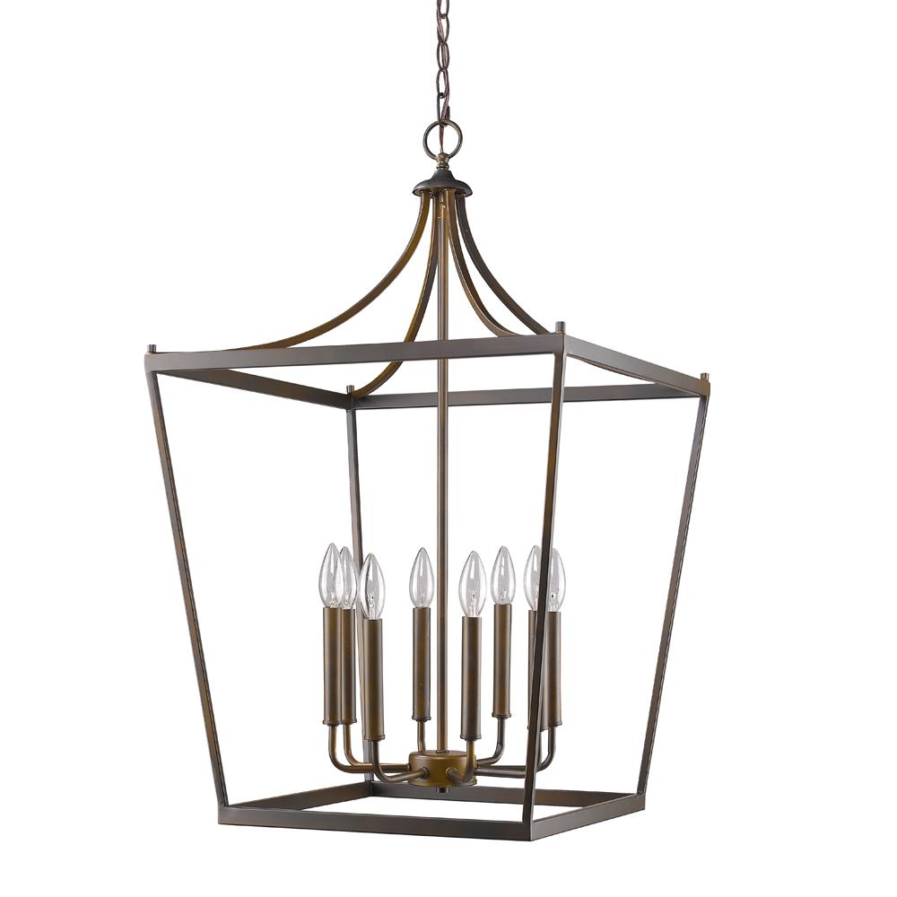 Kennedy Indoor 8-Light Pendant Oil Rubbed Bronze