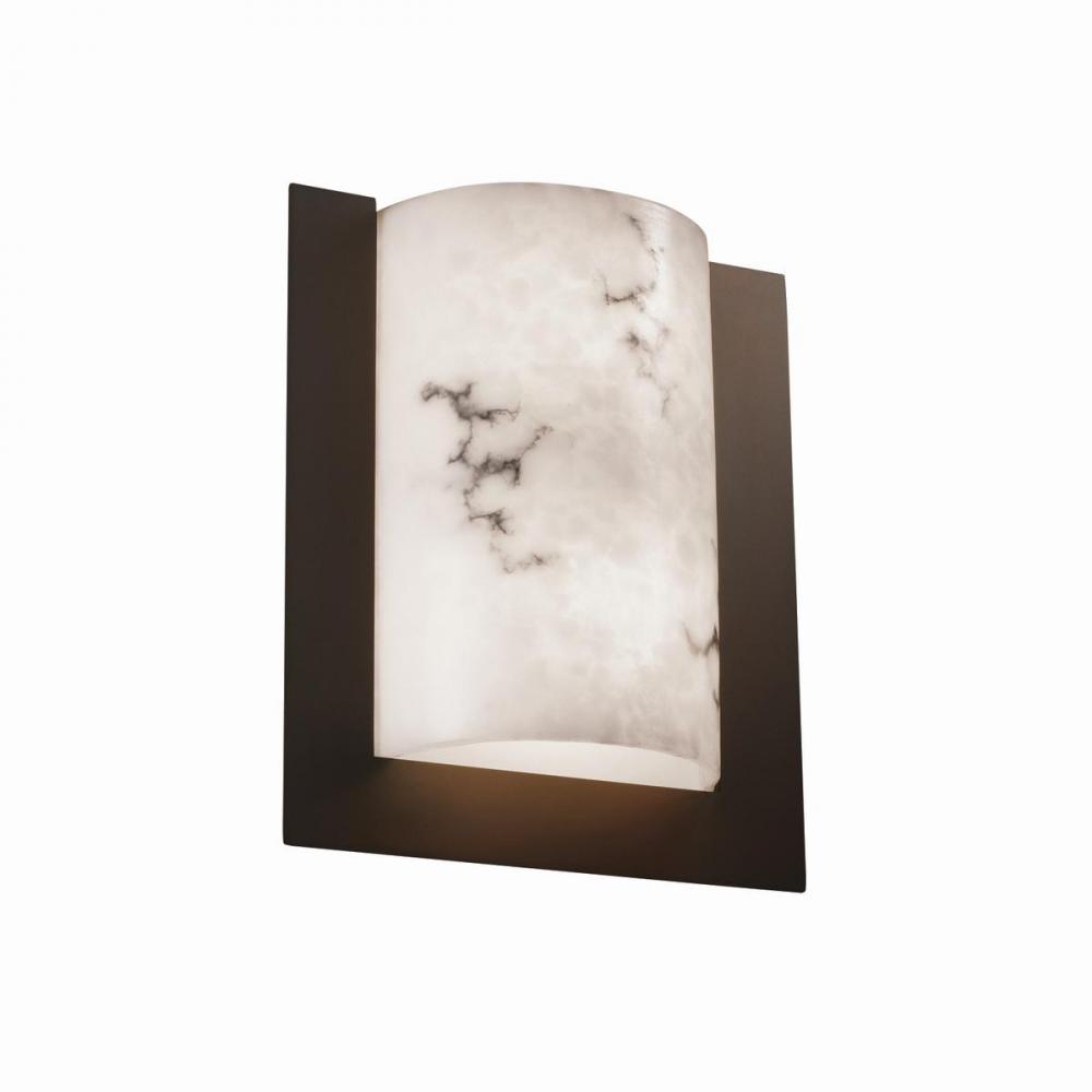 Framed Rectangle 3-Sided Wall Sconce (ADA)