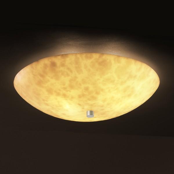 24" Semi-Flush Bowl w/ GU24-LED Lamping