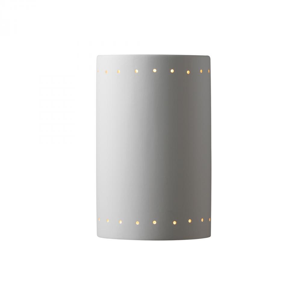 Large ADA LED Cylinder w/ Perfs - Closed Top