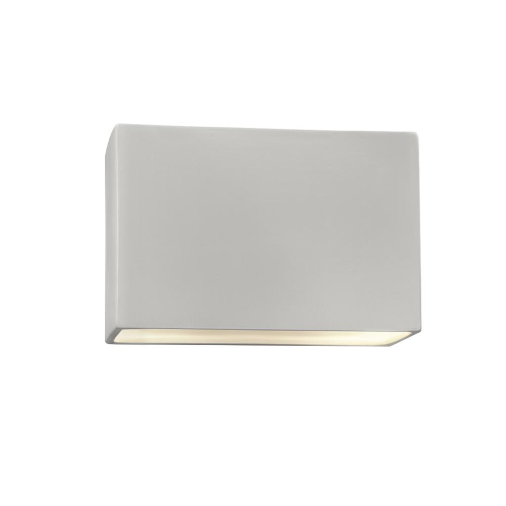 Large ADA Rectangle (Outdoor) Wall Sconce - Closed Top