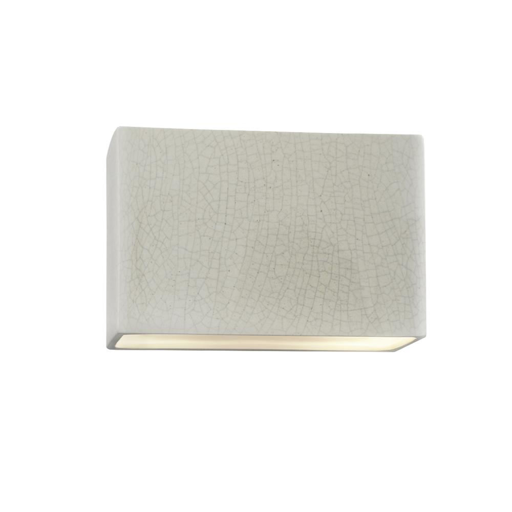 Large ADA Rectangle (Outdoor) Wall Sconce - Closed Top