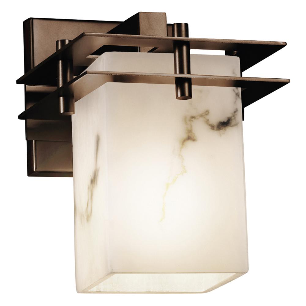 Metropolis 1-Light Wall Sconce (2 Flat Bars)