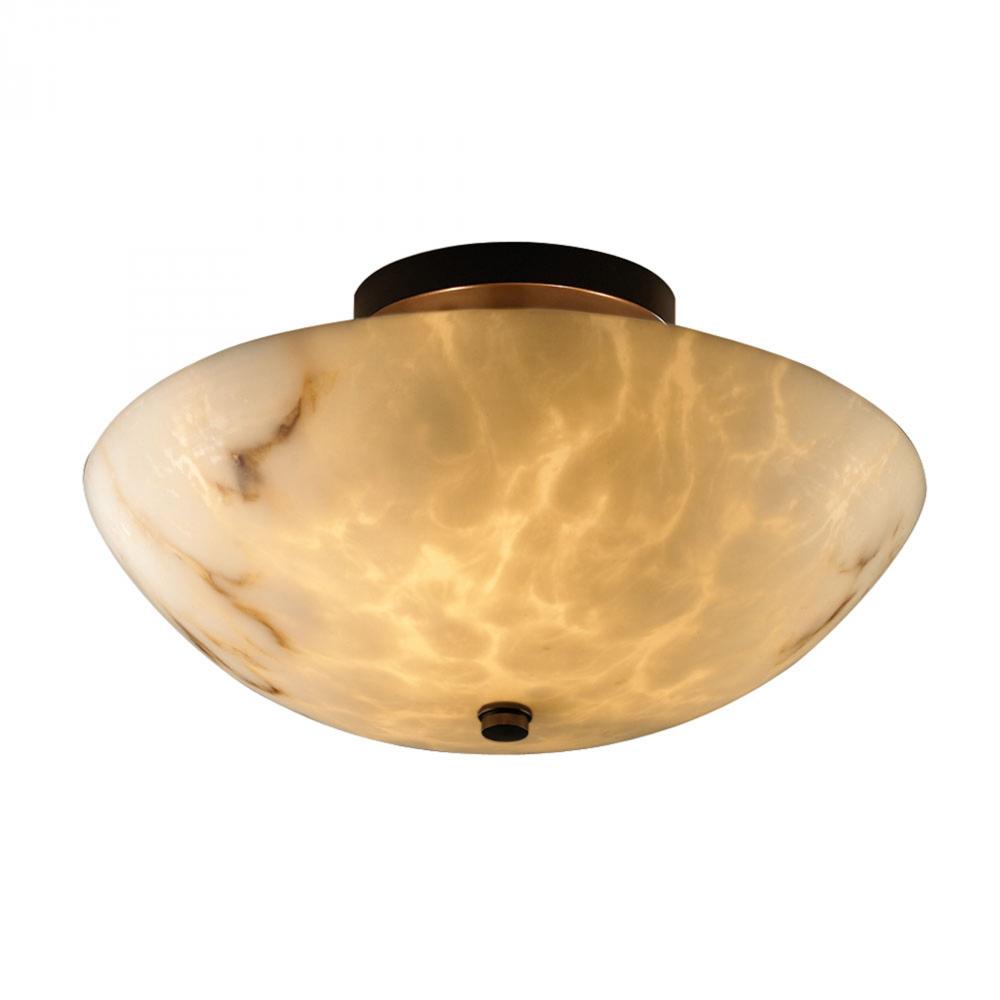 14" LED Semi-Flush Bowl