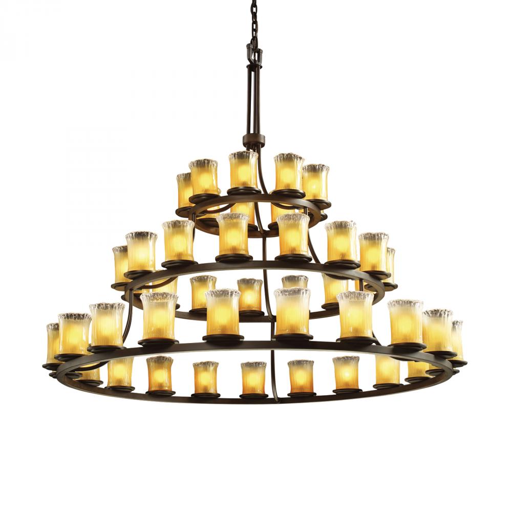 Dakota 45-Light 3-Tier Ring Chandelier