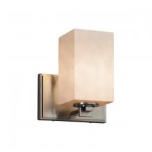 Justice Design Group CLD-8441-15-NCKL - Era 1-Light Wall Sconce