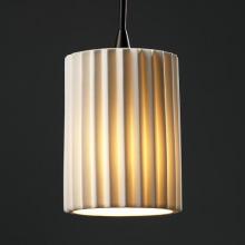 Justice Design Group POR-8815-10-BANL-DBRZ-RIGID - Mini 1-Light Pendant