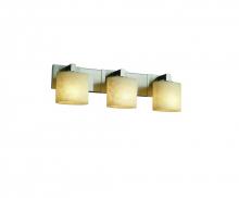 Justice Design Group CLD-8923-10-NCKL - Modular 3-Light Bath Bar