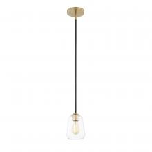 Justice Design Group FSN-8103-CLER-MBBR - Arcwell 1-Light Pendant