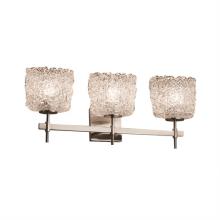 Justice Design Group GLA-8413-30-LACE-MBLK - Union 3-Light Bath Bar